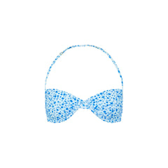 Retro Balconette Bra Bikini Top - Dream Flower