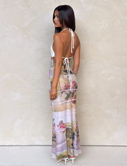 TILLEY MAXI DRESS - ROSE POSTCARD