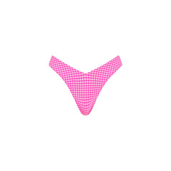 Y Cheeky Bikini Bottom - Pink Diva
